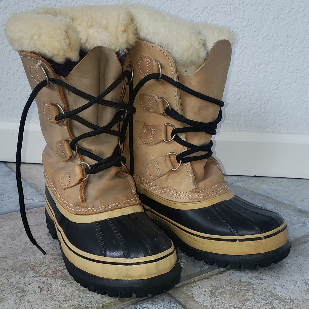 Womens Canadian Sorel Snow Boots Size 7